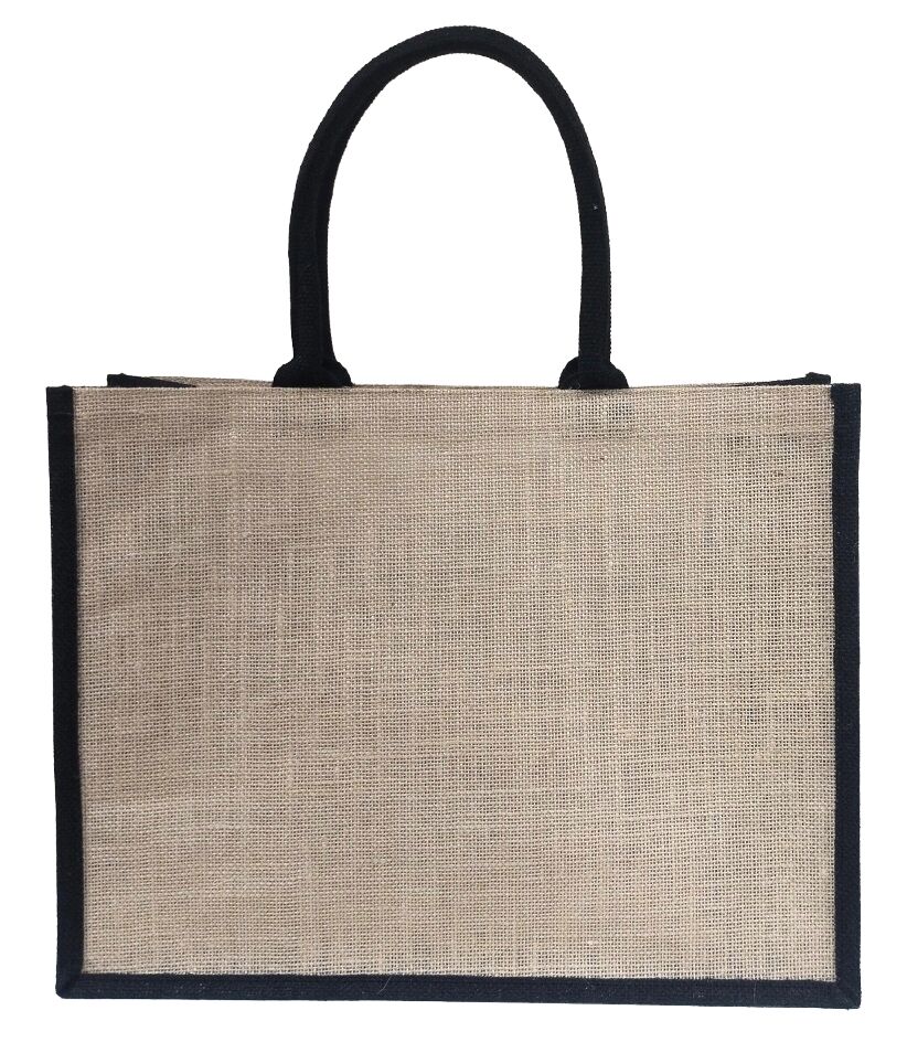 Plain Jute Bag With Black Gussets 1.jpg